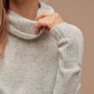 Aritzia The  Group Babaton Plutarch Alpaca Blend Turtleneck Sweater